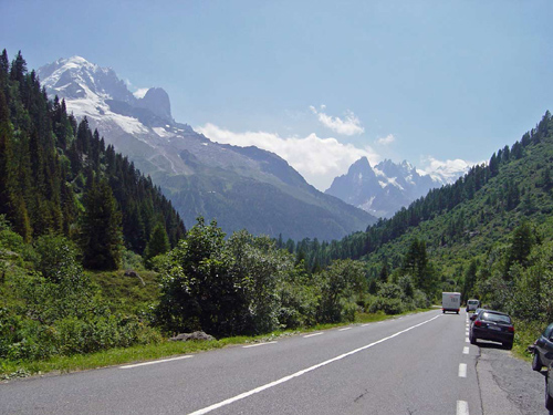 Richtung Vallorcine (CH)